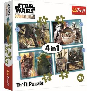 4-in-1 puzzel - Star Wars (kinderpuzzel)