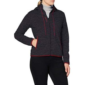 Lafuma Kempe Hoodie W fleecejack voor dames, antraciet, grijs