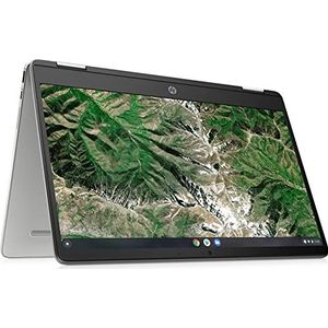 HP Chromebook x360, Touch/14 inch Full HD Anti-glare Smart IPS, Intel PENTIUM N5030 (GEMINI LAKE R), 4 GB RAM, 64 GB eMMC, Chrome OS, 14a-ca0260nd, zilver