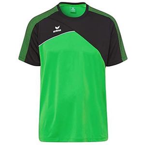 Erima Premium One 2.0 T- heren T-shirt, 1 stuk, groen/zwart/wit