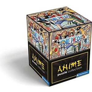 Clementoni - One Piece Piece-500 stukjes voor volwassenen, anime-puzzel, gemaakt in Italië, meerkleurig, 35137