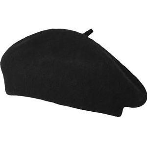 Joe Browns Chic Classic Wool Baret voor dames, 1 stuk, zwart.