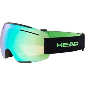 HEAD F-LYT Skibril, groen/zwart, maat M