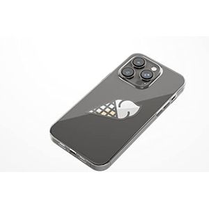 Bonateks, Étui de protection imprimé numériquement compatible avec iPhone 14 Pro Max, coque de protection anti-chocs, en silicone, flexible, transparent