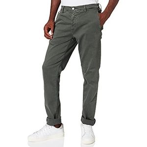 Replay Benni Hyperchino Color Xlite Jeans voor heren, 030 Military Green