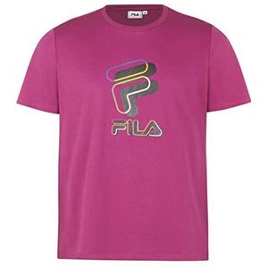 FILA Bibbiena T-shirt voor heren, Fuchsia