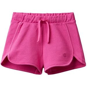 United Colors of Benetton Short unisexe pour enfants, Fuchsia 1y8, 2 ans