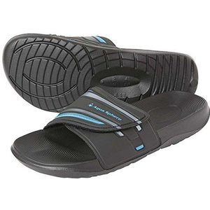 Aqua Sphere Unisex Domino sandalen, zwart/koningsblauw, maat 40, uniseks, domino, zwart/koningsblauw