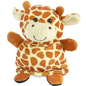 Kögler Swappies 26911 Omkeerbaar pluche dier panda & giraf, 2 knuffeldieren in 1, ca. 15 cm, van zacht polyester, wasbaar, ideaal als cadeau voor jongens en meisjes