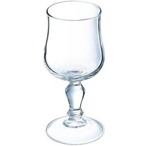 Arcoroc Normandië gehard glas met voet, 24 cl