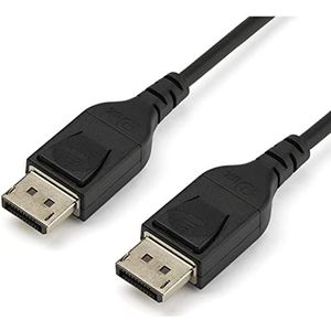 StarTech.com DisplayPort 1.4 kabel VESA gecertificeerd - 8K 60Hz HBR3 HDR - Super UHD DisplayPort naar DisplayPort - Ultra HD 4K 120Hz DP 1.4 - M/M DP DP 14MM1M connector - 1m