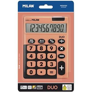 Milan 150610TDOBL rekenmachine, 10-cijferig, oranje