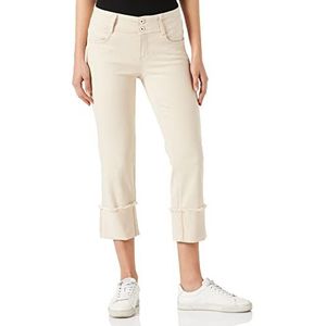 Taifun Dames Jeans Straight, Havermout