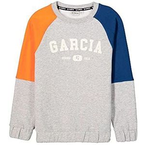 Garcia Kids Sweater trainingspak voor jongens, grijs melee, 92-98, Grey Melee
