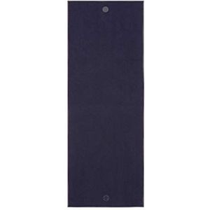 Yogitoes Manduka Yogahanddoek, antislip onderkant met rubberen stippen, sneldrogende fitnesshanddoek voor hete yoga, pilates, lichaamsbeweging, 200 cm, middernacht