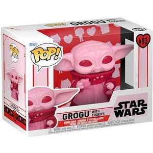 Funko 60124 Pop Star Wars: Valentines S2- Grogu meerkleurig