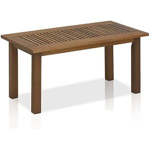 Furinno Tioman Hardwood Salontafel voor buiten, teakhout, natuur, eenheidsmaat