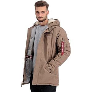 Alpha Industries Unisexe - Adulte N3b Expedition Parka Sweatshirt, Taupe, M