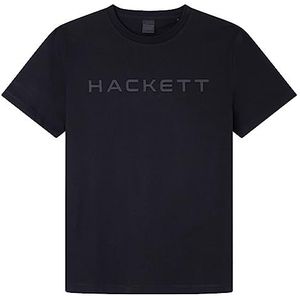 Hackett London Essential Tea T-shirt voor heren, zwart, maat S, zwart.