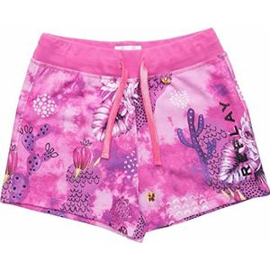 Replay Casual shorts voor meisjes, 010 All Over Fuxia Tropics, 12 jaar, 010 All Over Fuxia Tropics