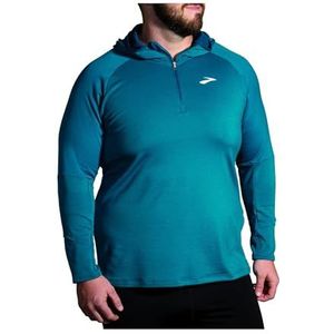 Brooks Notch Thermo Hoodie 2.0, Donkerblauw gemêleerd/Donker Oceaan
