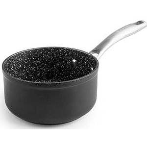 Eva Trio Black Line Steelpan 16 cm | Gratis Bezorgd! - LUX Pannen Eva Trio Black Line Steelpan 16 cm | Gratis Bezorgd! - LUX Pannen