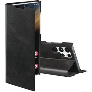 Hama Beschermhoesje voor Samsung Galaxy S22 Ultra (5G) Guard Pro (Flip Case, magneetsluiting, standfunctie display, kunstleer, portemonnees) zwart