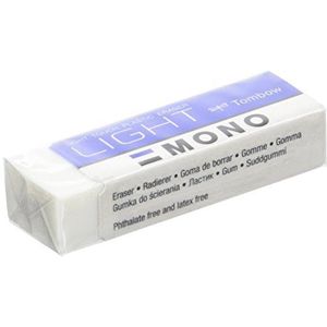 Tombow Mono Light - speciale gum voor het voorzichtig verwijderen, 40 stuks, 13 g