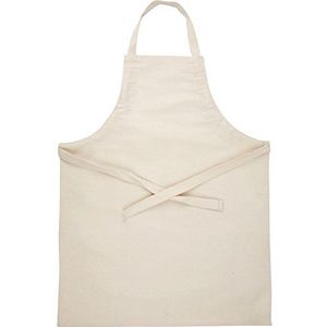Schort 55x70 cm natuur 1 stuk