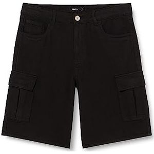 Bestseller A/S Nlmutizza TWI Cargo-Short Long Enfants, Noir, 146