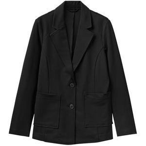 United Colors of Benetton Jas 27ckdw00x Damesjas (1 stuk), Zwart 100