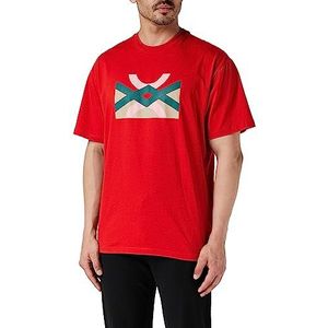 United Colors of Benetton T- Shirt Homme, Rouge 2h7, M