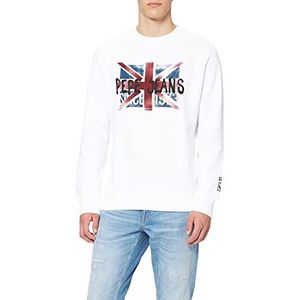 Pepe Jeans Jared Sweater voor heren, Wit.