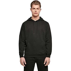 Build Your Brand Bb001-basic hoodie voor heren, zwart.