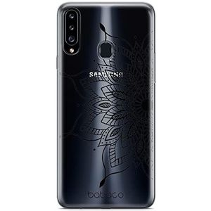 ERT GROUP beschermhoes voor Samsung A20S - Babaco Mandalas 004 - precies passend en gedeeltelijk transparant