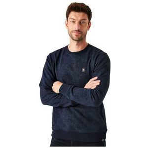 Garcia Sweat-shirt pour homme, Gris foncé, XL