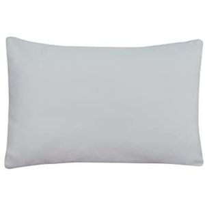 Sleepdown Set van 2 kussenslopen van 100% bamboe - superzachte luxe kussenslopen in hotelkwaliteit - effen ademende stof - wit - 48 cm x 74 cm