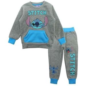Disney Lilo & Stitch Joggingbroek voor jongens, 8 jaar, joggingbroek (2 stuks), grijs.