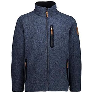 CMP Heren Tech Wool Jacket, Blauwe inktmel.