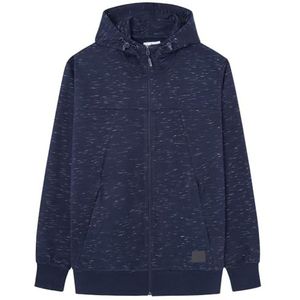 Springfield Sweat à capuche pour homme, bleu foncé, XL