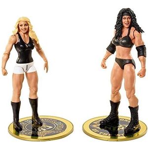 WWE Champions Duel set, Chyna & Trish Stratus worstelfiguren in gevechtsoutfit, kinderspeelgoed, GVJ25