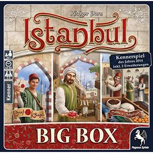 Istanbul Big Box: Kennerspel voor volwassenen en kinderen | Speeltijd 40-90 min | Aantal spelers 2-5