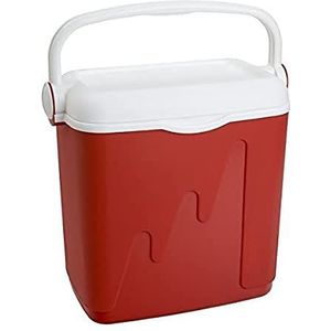 Curver Rode koelbox met handvat, 10 l, ideaal voor camping, strand, picknick