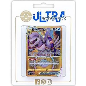 Palkia Original VSTAR 208/189 Secret Gold - Ultraboost X zwaard en schild 10 stralende asters - doos met 10 Franse Pokémon-kaarten
