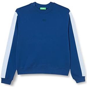 United Colors of Benetton Shirt G/C M/L 3W3CD103S Trainingspak voor dames (1 stuk), Blauw 2G6