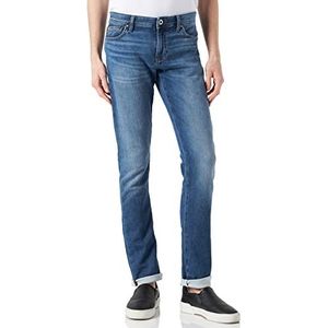 Armani Exchange Skinny, Five Pockets, Back Logo herenjeans, Blauw