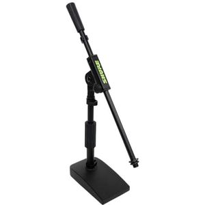 Shure Gator SH-DESKTOP2 Compacte microfoonstandaard met laag profiel met enkele stang