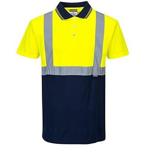 Portwest S768 Executive 5-in-1 jas, hoge zichtbaarheid, geel/marineblauw, XXL
