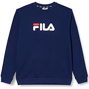 Fila Sordal Classic Logo Crew Trainingspak, uniseks, kinderen, Middeleeuws blauw