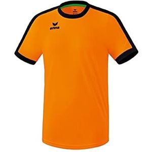 Erima Unisex Retro Star shirt (1 stuk), Nieuw oranje/zwart
